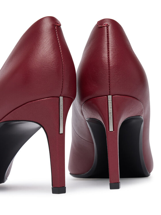 Calvin Klein Calvin Klein Szpilki Ess Stiletto 70 HW0HW02607 Bordowy