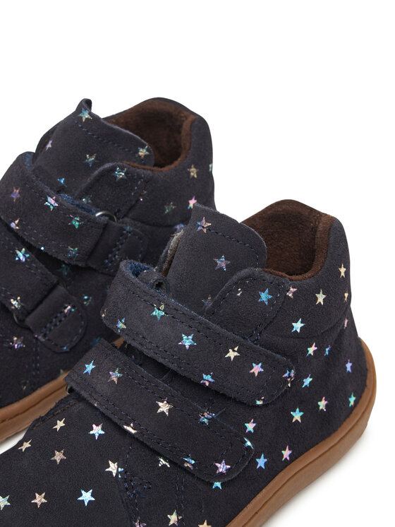 Froddo Froddo Kotníková obuv Barefoot Winter Furry G3110263-13 M Tmavomodrá