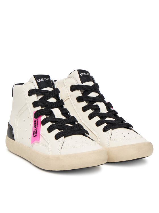Geox Geox Sneakersy J Gisli J564NA 000BC C0404 S Biela