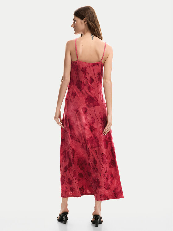 Desigual Desigual Letné šaty Madison 26SWVK01 Červená Regular Fit