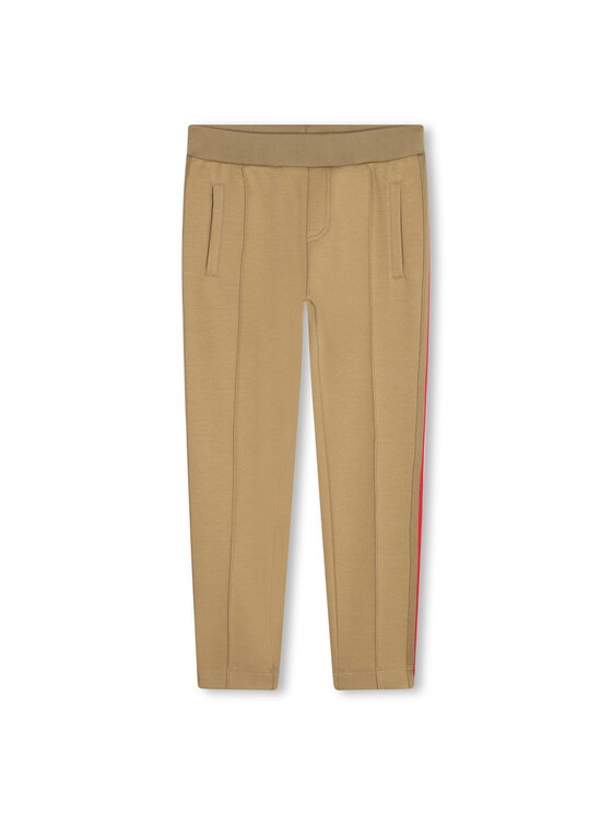 Karl Lagerfeld Kids Karl Lagerfeld Kids Spodnie dresowe Z30260/239 Brązowy Regular Fit