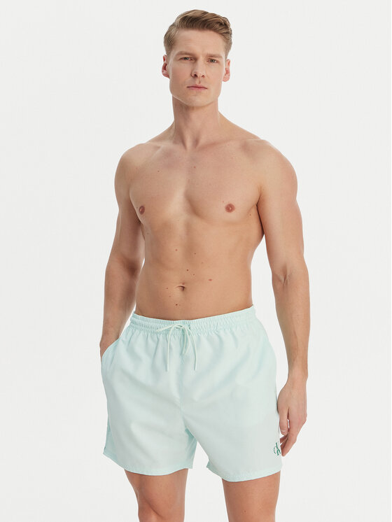 Calvin Klein Swimwear Calvin Klein Swimwear Плувни шорти LV00N61045 Зелен