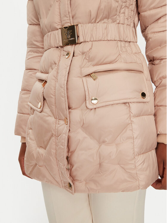 Fracomina Fracomina Ziemas jaka FR24WC3006O45301 Bēšs Regular Fit