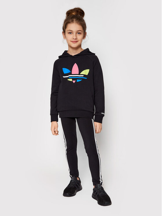 Felpa adicolor H32388 Nero Regular Fit