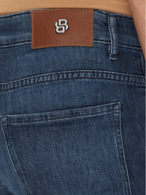 BOSS Boss Jeans hlače Delaware3-1 50513620 Modra Slim Fit