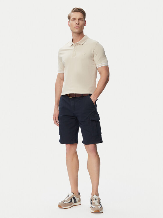 Guess Guess Polo M6GP60 K3076 Svijetlo bež Regular Fit