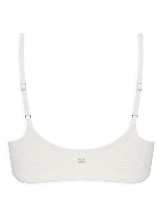 Tommy Hilfiger Tommy Hilfiger Bikini pezzo sopra UW0UW05815 Écru