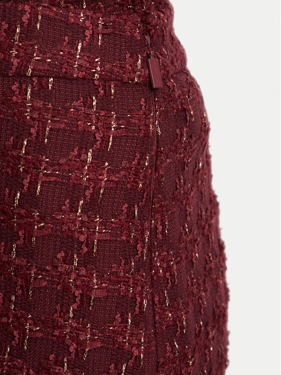 Marciano Guess Marciano Guess Trapezno krilo G6BD05 W4326 Bordo rdeča Regular Fit