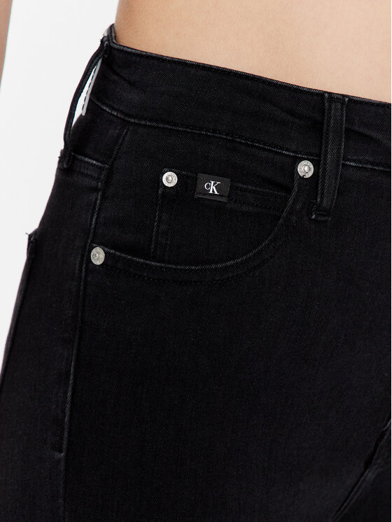 Calvin Klein Jeans Calvin Klein Jeans Traperice J20J220616 Crna Skinny Fit