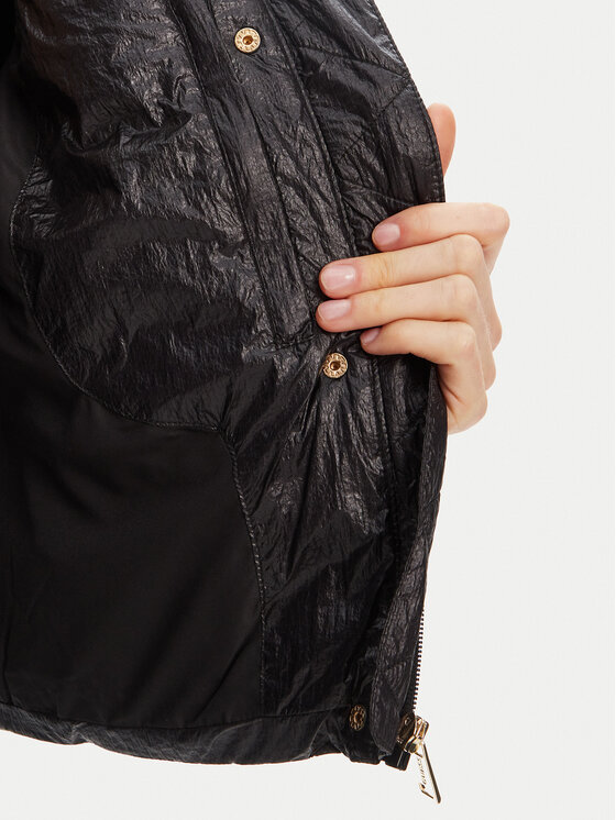 Guess Guess Αμάνικο Μπουφάν W5YL11 WHDO2 Μαύρο Regular Fit