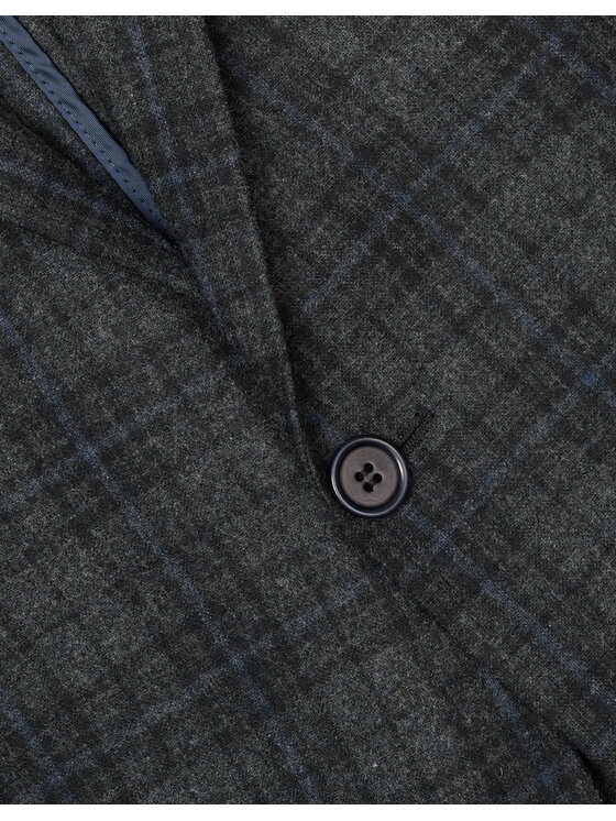 Borgio Borgio Marynarka friddani Szary Slim Fit