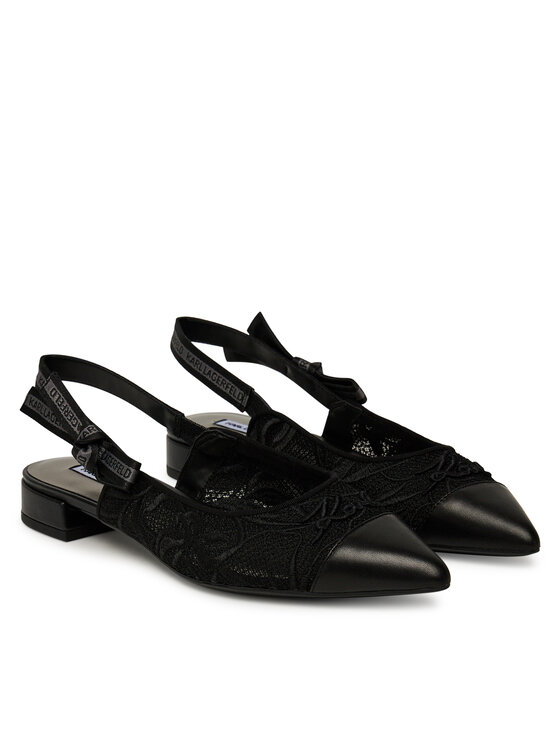 KARL LAGERFELD KARL LAGERFELD Szandál Kerrie KL40152A Fekete