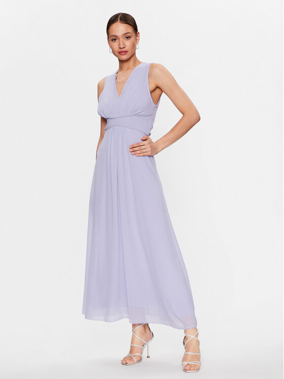 Rinascimento Rinascimento Večernja haljina CFC0112948003 Ljubičasta Regular Fit
