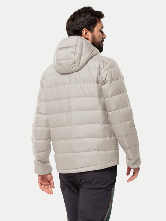 Jack Wolfskin Jack Wolfskin Kurtka puchowa Ather Down 1207671 Szary Regular Fit