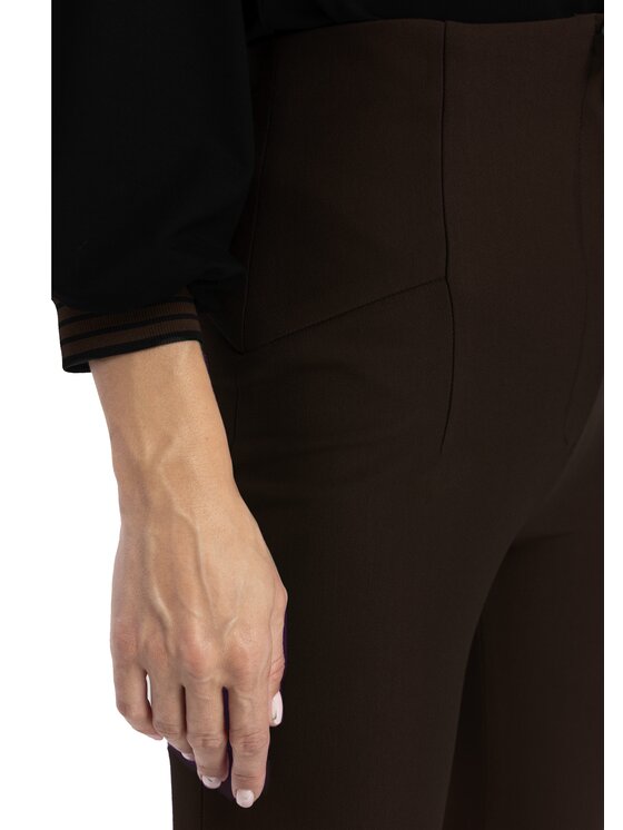 CLICK CLICK Παντελόνι υφασμάτινο Spodnie Olek Brown Καφέ Standard Fit