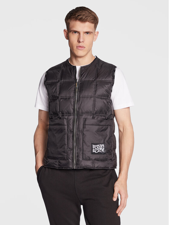 John Richmond John Richmond Prsluk UMP23091PI Crna Regular Fit