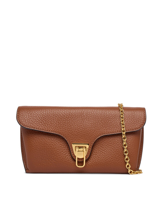 Coccinelle Coccinelle Handtasche T8A Coccinelle Double Beat E1 T8A 11 03 01 Braun