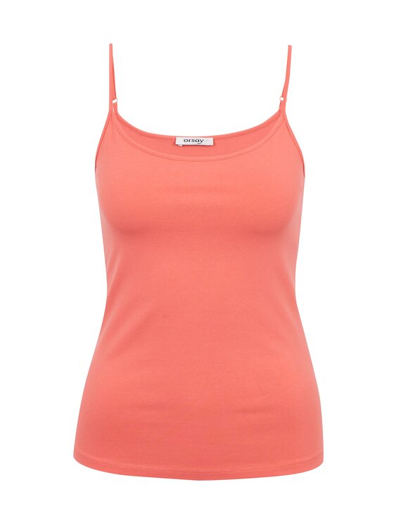 Orsay Orsay Tank top 104161224000__L Różowy Regular Fit