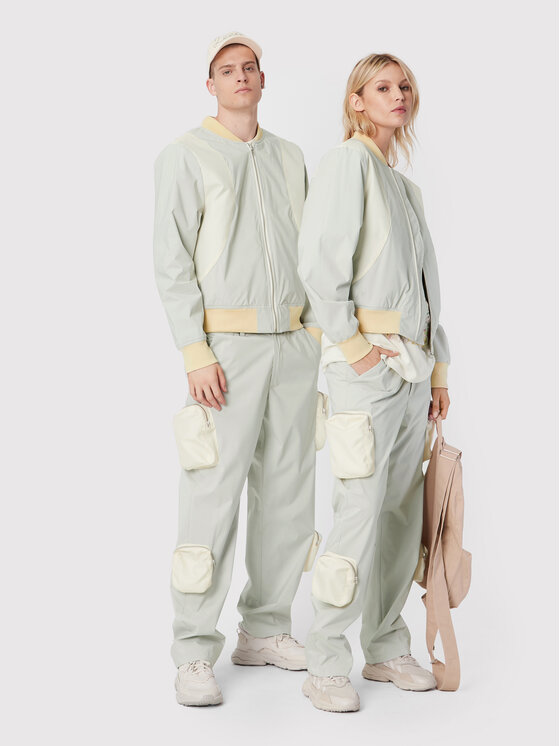 2005 2005 Μπόμπερ μπουφάν Unisex 2005 X Leeves „Panel” Μπεζ Regular Fit