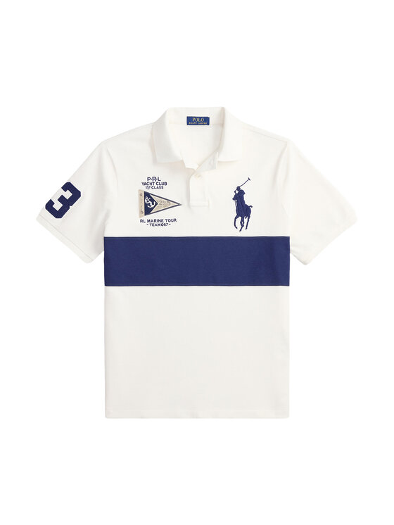 Polo Ralph Lauren Polo Ralph Lauren Polo majica 710B21925001 Kremna Regular Fit