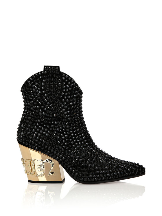 PHILIPP PLEIN PHILIPP PLEIN Botki 1597 Czarny