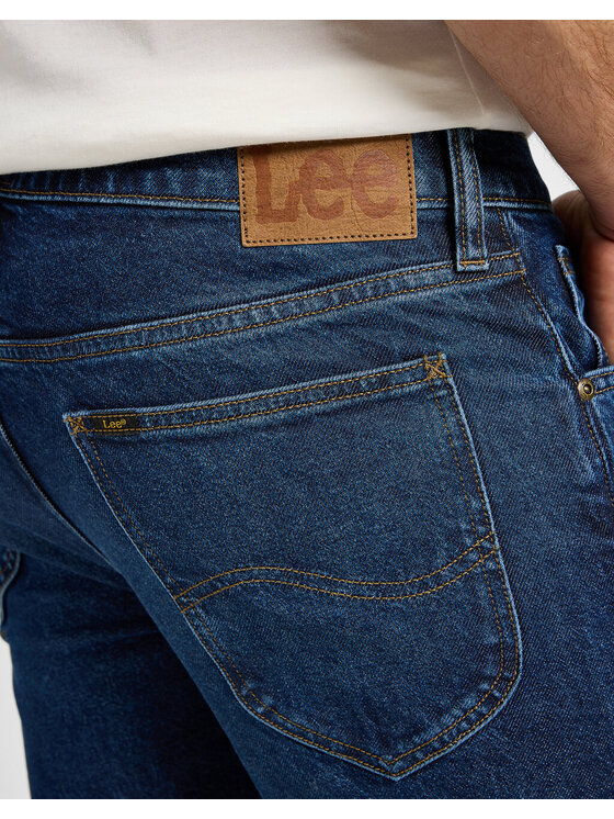 Lee Lee Jeansy DAREN ZIP FLY Niebieski Regular Fit