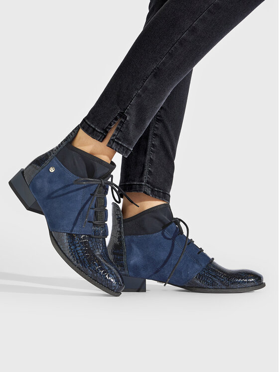 Maciejka Maciejka Stiefeletten 04744-27/00-7 Dunkelblau