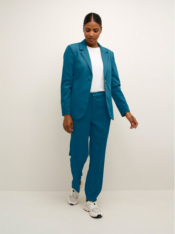 Kaffe Kaffe Marynarka Sakura 10506684 Niebieski Slim Fit