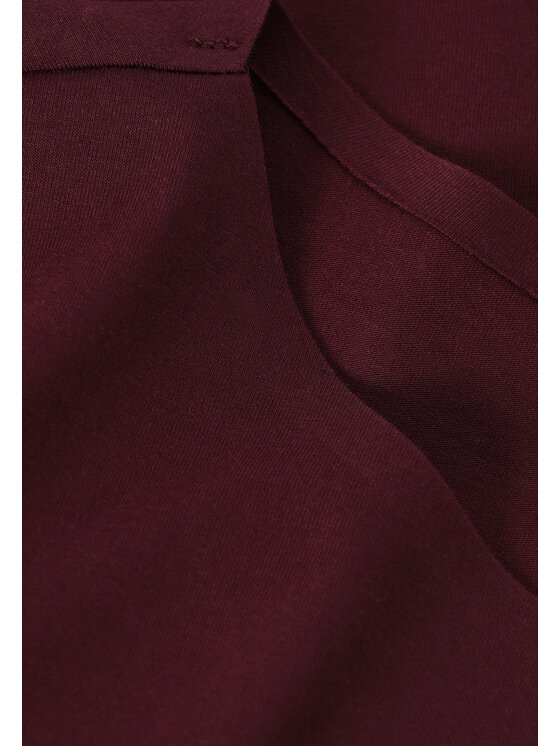 TATUUM TATUUM Bluzka MIKAJO 1 Bordowy Classic Fit