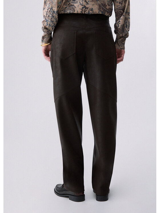 Liu Jo Liu Jo Pantaloni di tessuto WF6144E1157X0787 Marrone Regular Fit