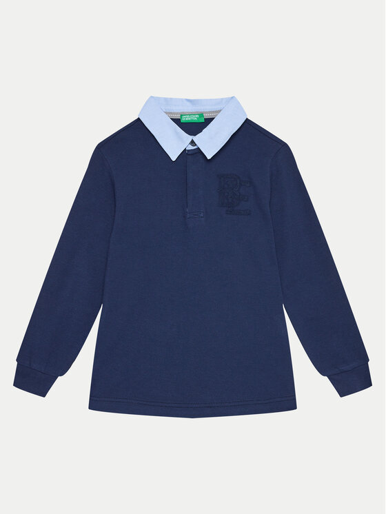 United Colors Of Benetton Tricou polo 3088C301K Bleumarin Regular Fit