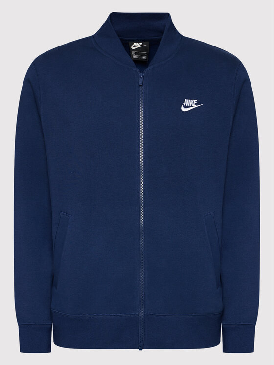 Nike Mikina Sportswear Club BV2686 Tmavomodrá Standard Fit | Modivo.sk