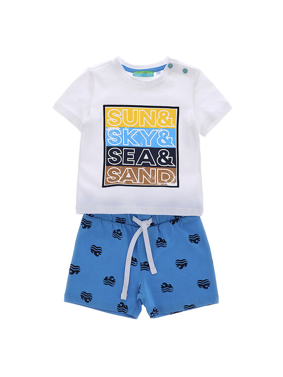 Original Marines Original Marines Kinderset DDP0398NM Écru Regular Fit