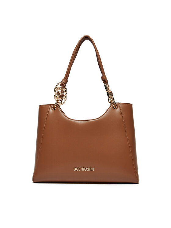 Geantă LOVE MOSCHINO JC4050PP1MLF0201 Maro