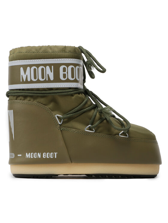Moon Boot Škornji za sneg Icon Low Nylon 14093400007 D Zelena