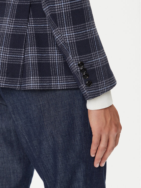 JOOP! JOOP! Sacou 17 JB-47Hoverest 30045029 Bleumarin Slim Fit