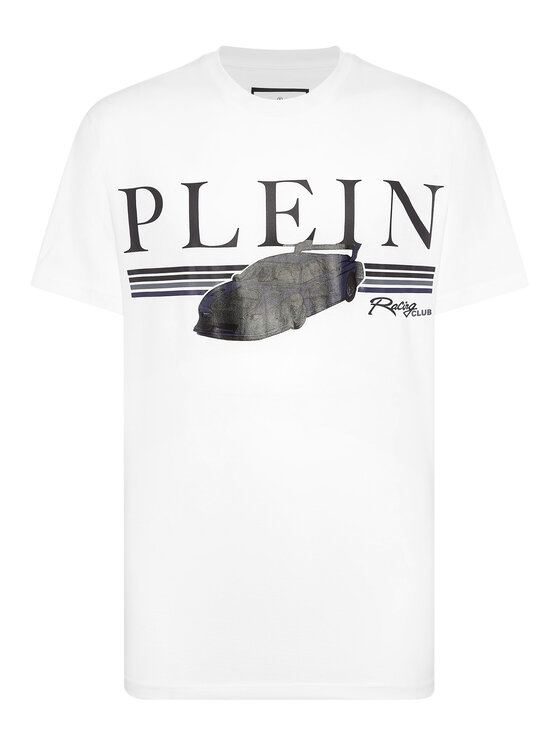 PHILIPP PLEIN PHILIPP PLEIN T-Shirt 21189 Biały Regular Fit