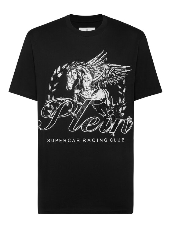 PHILIPP PLEIN PHILIPP PLEIN T-Shirt 22607 Czarny Regular Fit
