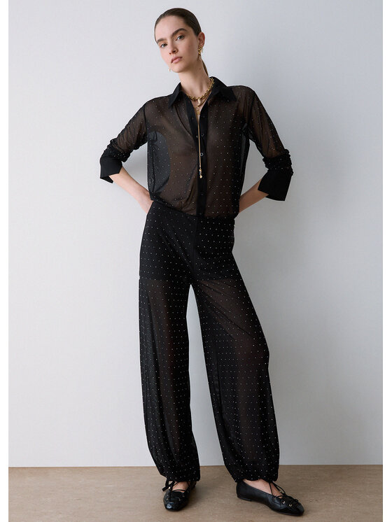 Liu Jo Liu Jo Camicia CF6289J4966Q9822 Nero Regular Fit