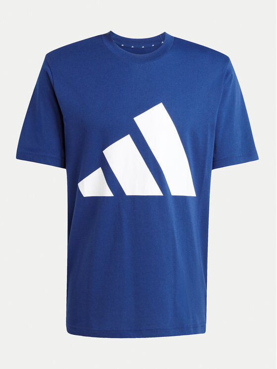 adidas adidas Majica Essentials Big Logo JE8940 Mornarsko modra Regular Fit