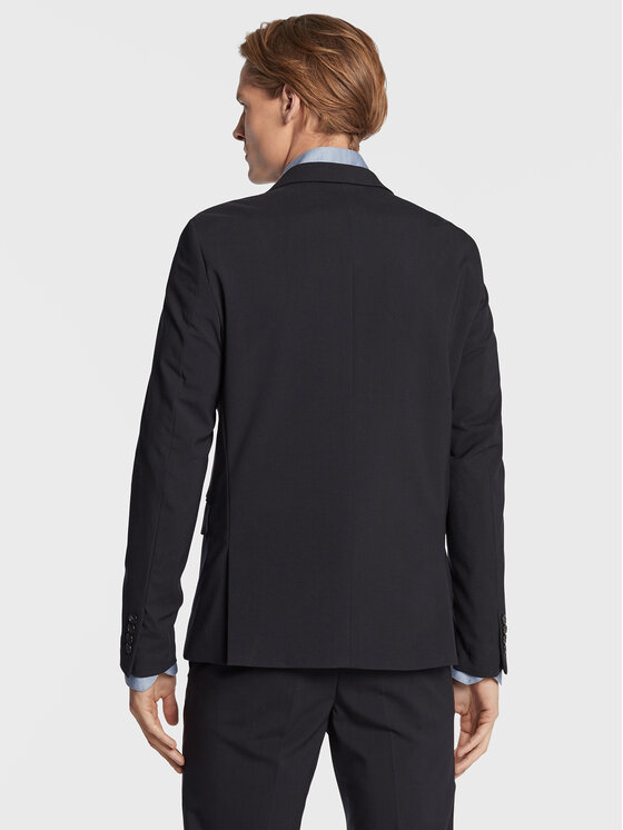 Lindbergh Lindbergh Oblek 30-61040 Tmavomodrá Slim Fit