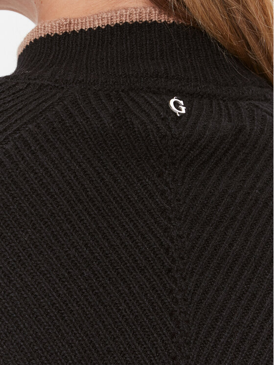 Guess Guess Vsakodnevna obleka W3BK46 Z2WX0 Črna Regular Fit