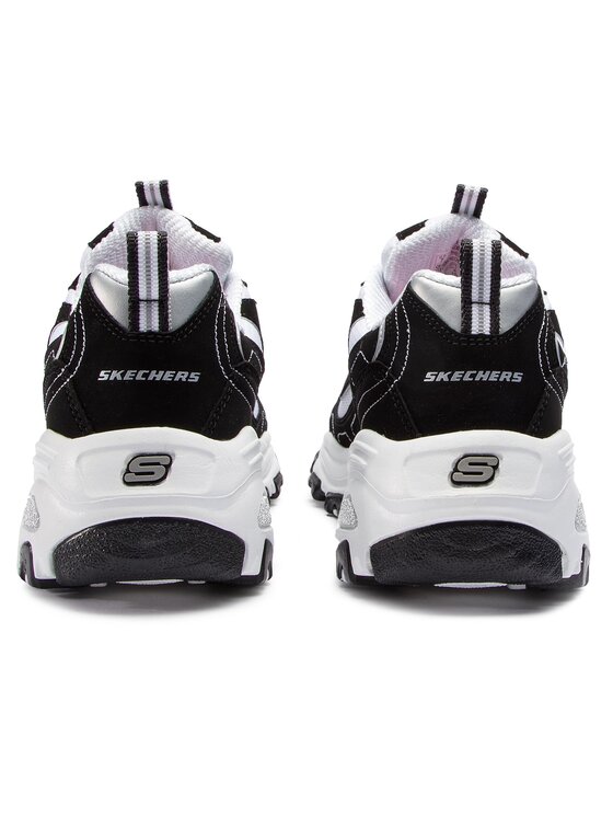 Skechers Skechers Laisvalaikio batai D'lites Biggest Fan 11930/BKW Juoda