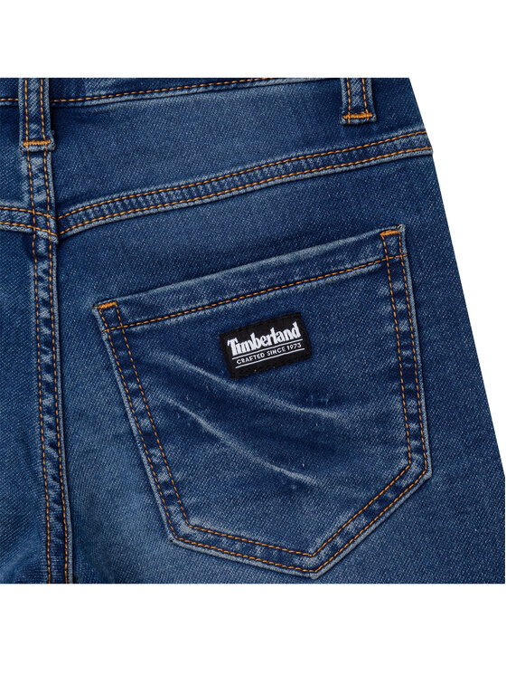 Timberland Timberland Szorty jeansowe T24B75/Z25 Niebieski Regular Fit