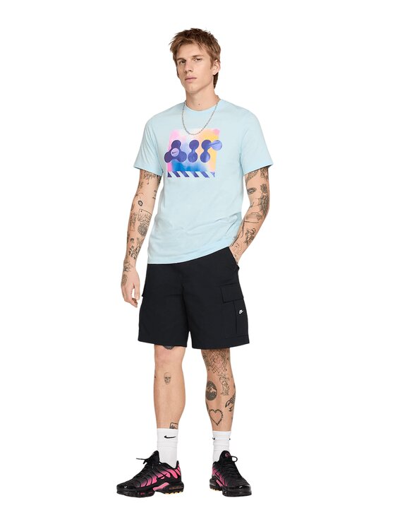 Nike Nike T-Shirt U NSW TEE OC COSMIC YTH HJ0590-474 Niebieski Regular Fit