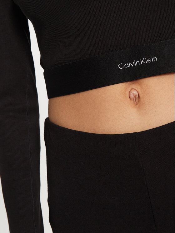 Calvin Klein Underwear Calvin Klein Underwear Bluză 000QS7217E Negru Slim Fit