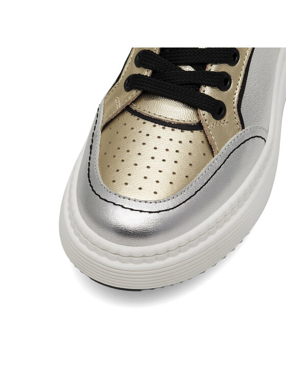 Eva Minge Eva Minge Sneakers VANESSA-0481 Silberfarben