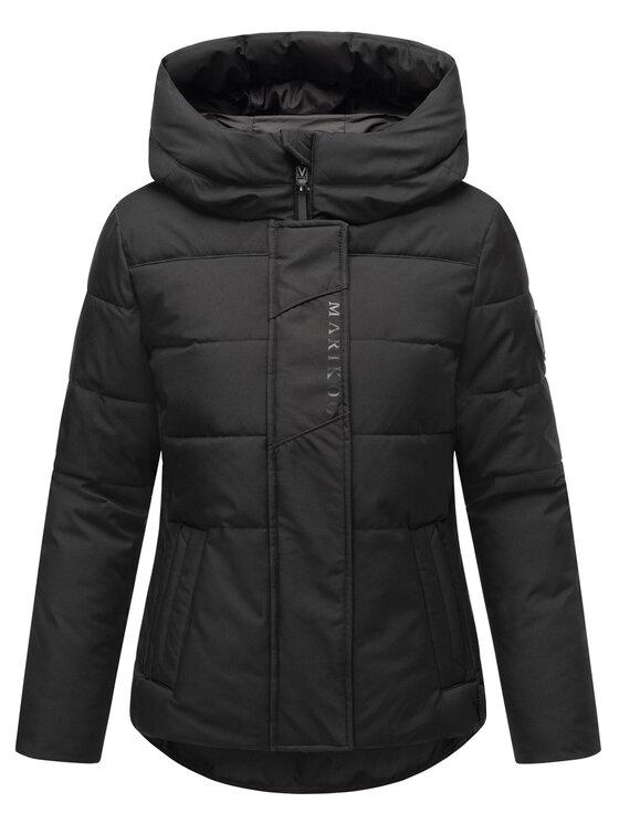 Marikoo Marikoo Kurtka zimowa Elira Czarny Regular Fit