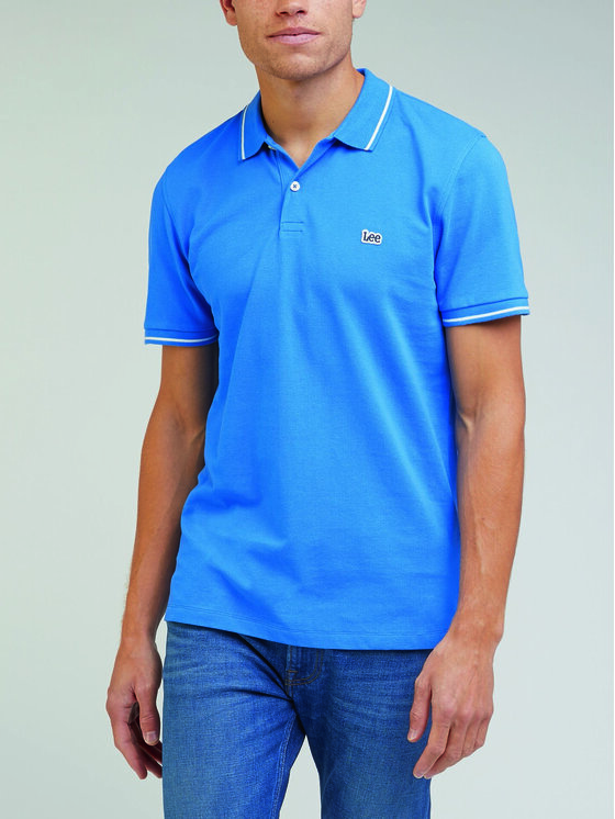 Lee Lee Polo L61ARLA13 112330618 Blu Regular Fit