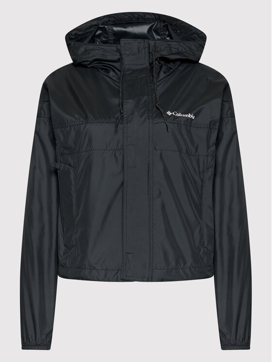 Columbia Columbia Větrovka Flash Challenger 1989511 Černá Relaxed Fit